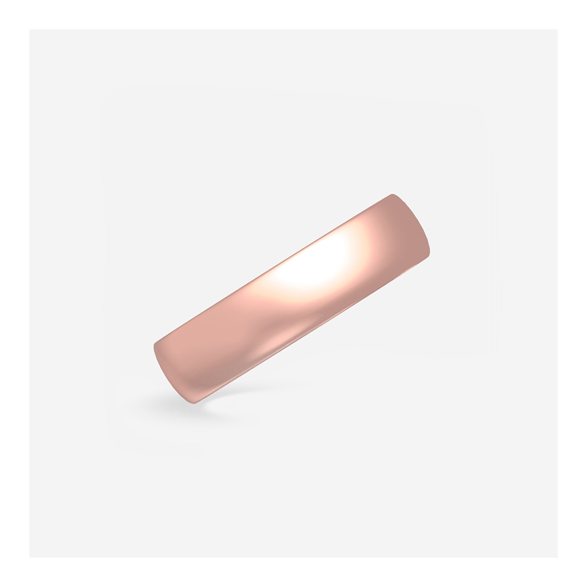 Additional Image 1 for  5mm Dome Wedding Band